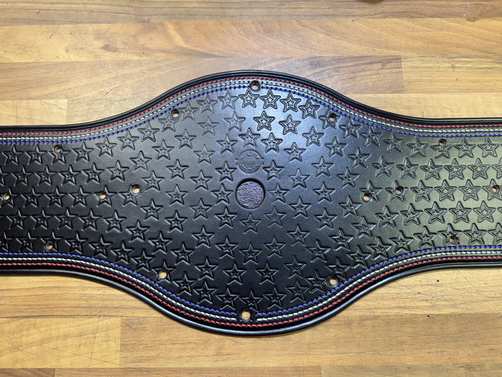 READY TO SHIP: John Cena United States Spinner Championship Replica Title Belt Real Leather Send Out Strap