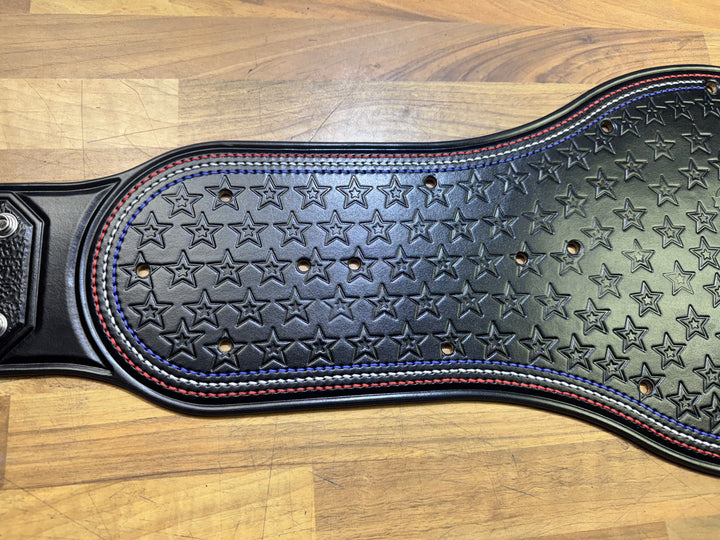 READY TO SHIP: John Cena United States Spinner Championship Replica Title Belt Real Leather Send Out Strap