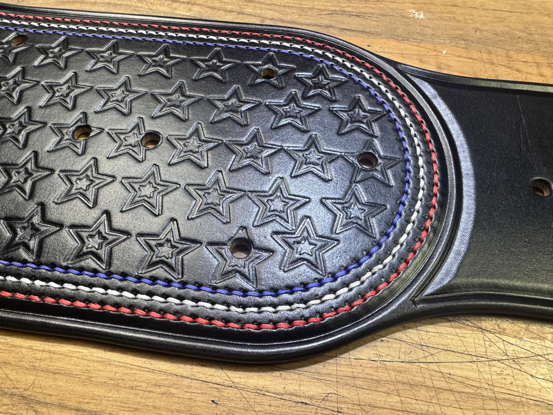 READY TO SHIP: John Cena United States Spinner Championship Replica Title Belt Real Leather Send Out Strap