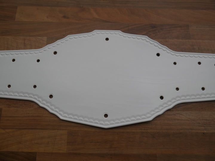 READY TO SHIP: Classic IC Adult-Sized Replica Belt White Real Leather Send Out Strap