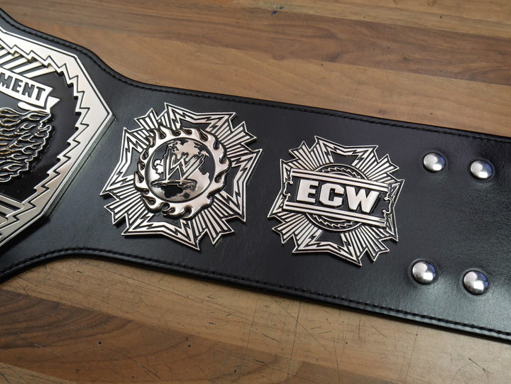 READY TO SHIP: Releathered 2008 ECW Adult-Sized Replica Belt