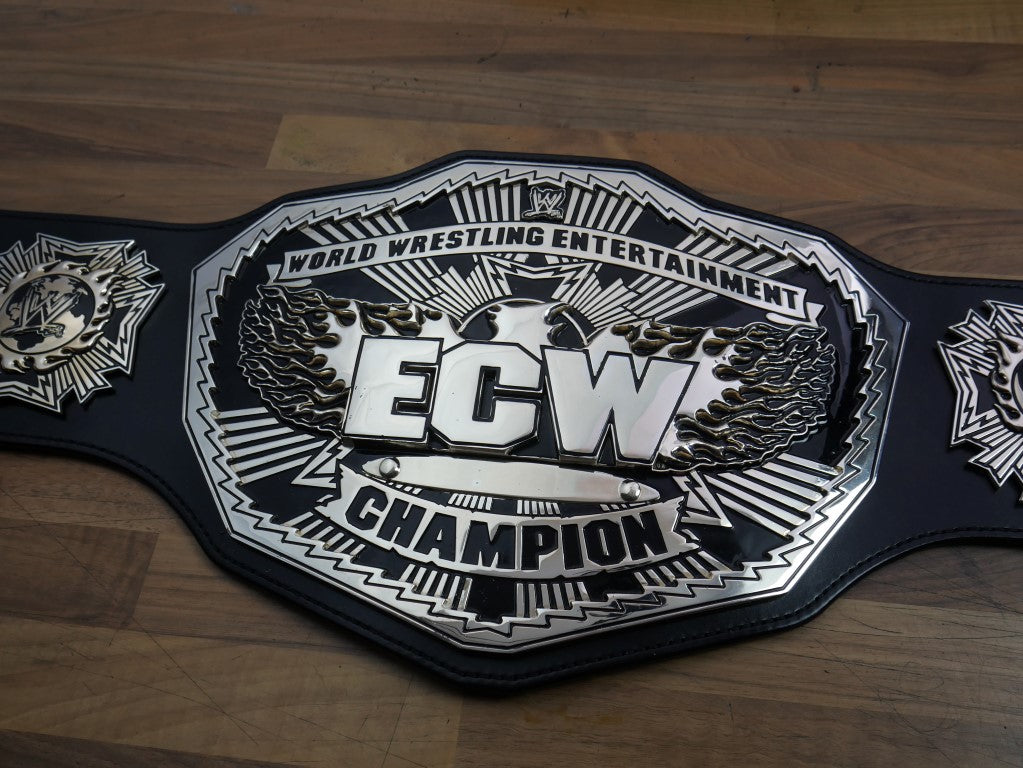 READY TO SHIP: Releathered 2008 ECW Adult-Sized Replica Belt