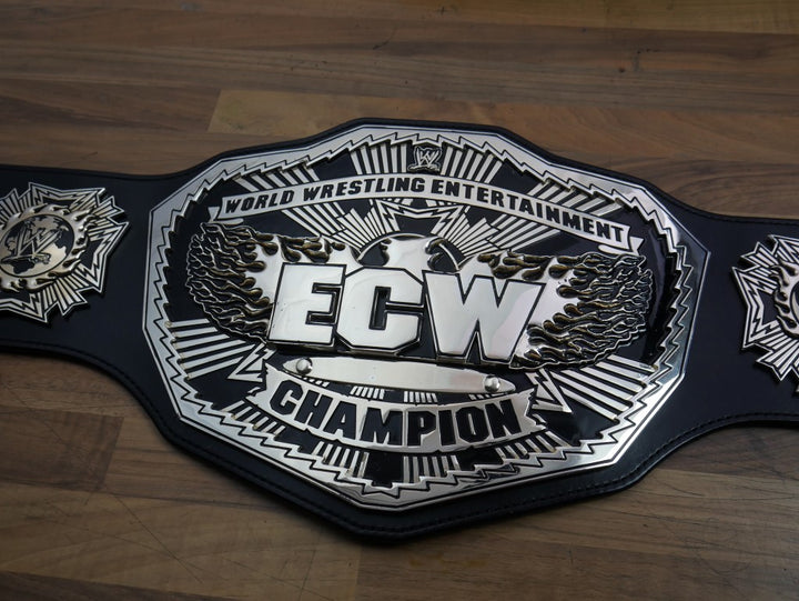 READY TO SHIP: Releathered 2008 ECW Adult-Sized Replica Belt