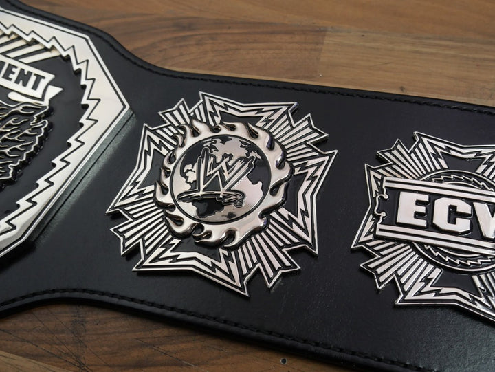 READY TO SHIP: Releathered 2008 ECW Adult-Sized Replica Belt