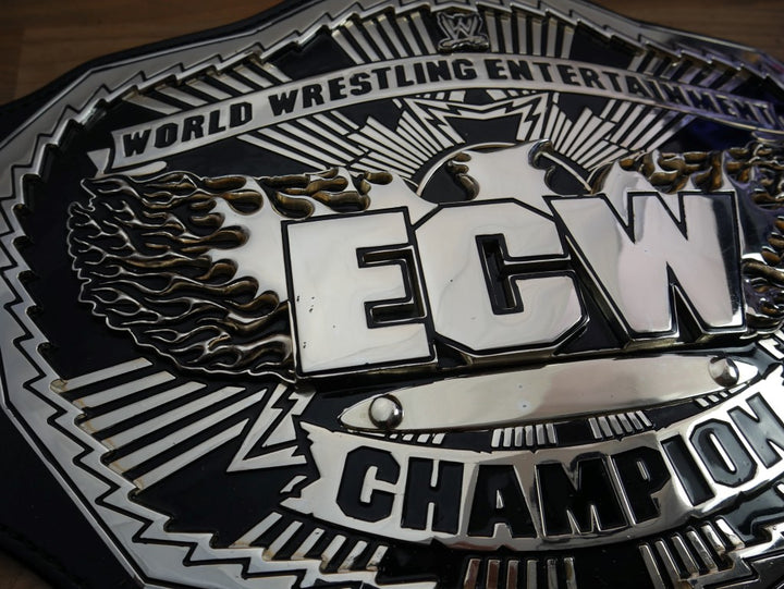 READY TO SHIP: Releathered 2008 ECW Adult-Sized Replica Belt
