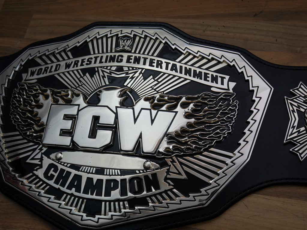 READY TO SHIP: Releathered 2008 ECW Adult-Sized Replica Belt