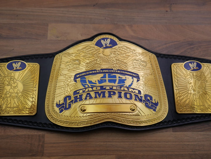 Ruthless Aggression SD Tag Team Adult Sized Replica Belt Real Leather Send Out Strap