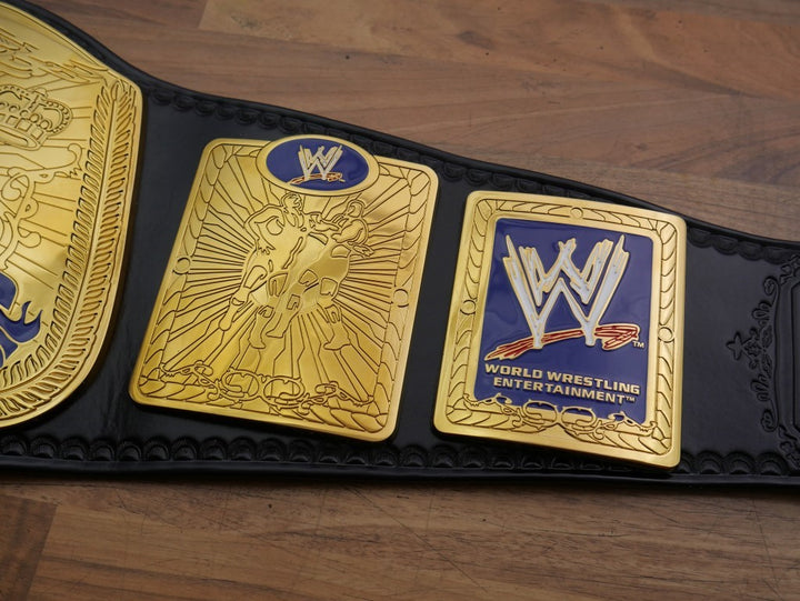 READY TO SHIP: Releathered Ruthless Aggression SmackDown Tag Team Adult-Sized Replica Belt