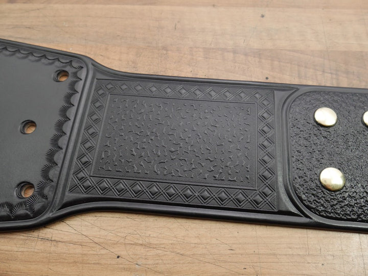 READY TO SHIP: 2014 "Big Logo" Heavyweight Championship Replica Title Belt Real Leather Send Out Strap