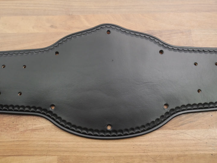 Smoking Skull Championship Adult Sized Replica Belt Real Leather Send Out Strap