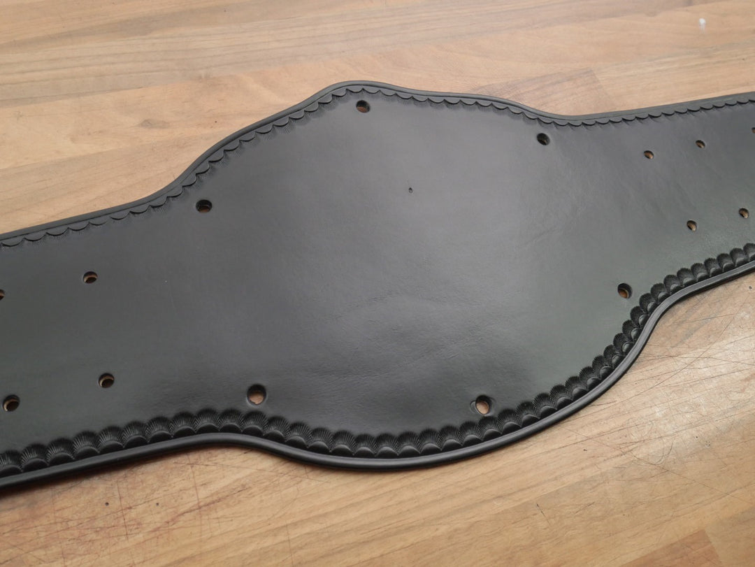 Smoking Skull Championship Adult Sized Replica Belt Real Leather Send Out Strap