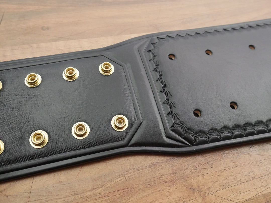 Smoking Skull Championship Adult Sized Replica Belt Real Leather Send Out Strap