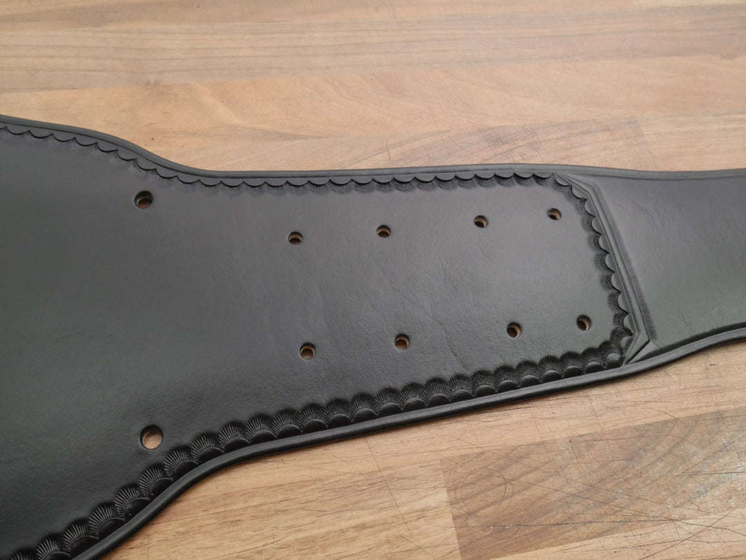 Smoking Skull Championship Adult Sized Replica Belt Real Leather Send Out Strap