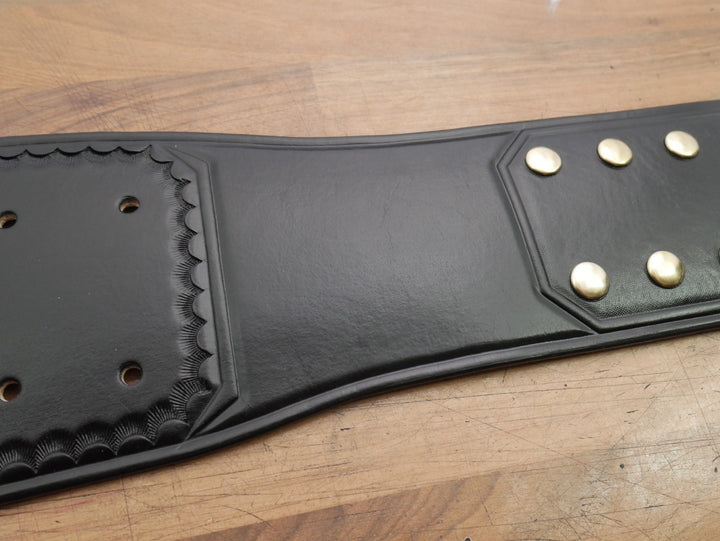 Smoking Skull Championship Adult Sized Replica Belt Real Leather Send Out Strap