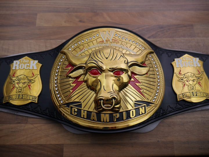 READY TO SHIP: Releathered & Restoned Brahma Bull Adult-Size Replica Belt