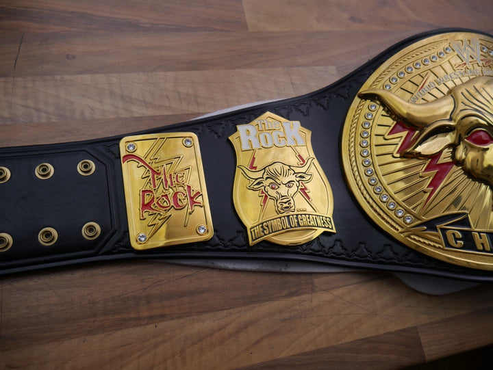 READY TO SHIP: Releathered & Restoned Brahma Bull Adult-Size Replica Belt
