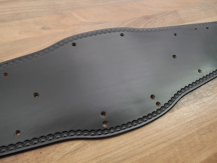 READY TO SHIP: Oval Intercontinental Championship 2x5 2x5 Replica Belt Real Leather Send Out Strap