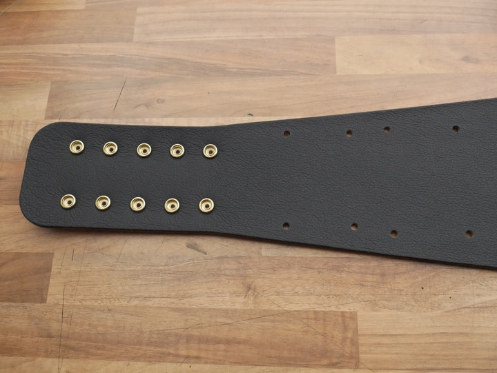 READY TO SHIP: Oval Intercontinental Championship 2x5 2x5 Replica Belt Real Leather Send Out Strap
