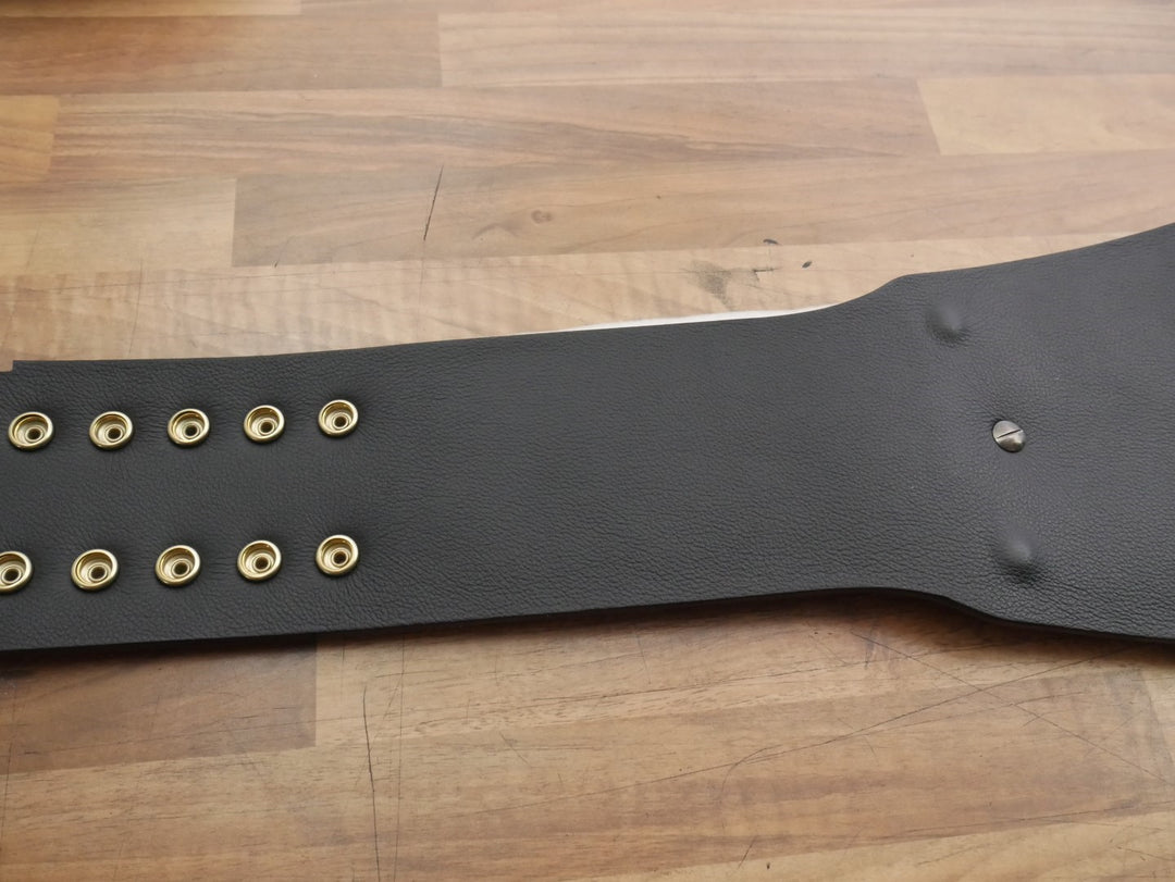 READY TO SHIP: Releathered & Restoned W/ Upgraded Fandu Side Bars NXT UK Championship Adult-Sized Replica Belt