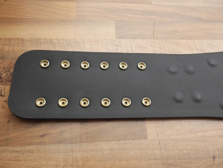 READY TO SHIP: Releathered & Restoned Original 2001 'F-Logo' Figs Inc. Big Eagle Replica Title Belt