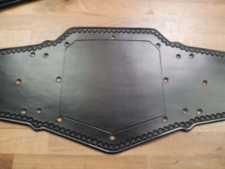 READY TO SHIP: United Kingdom Replica Title Belt Real Leather Send Out Strap