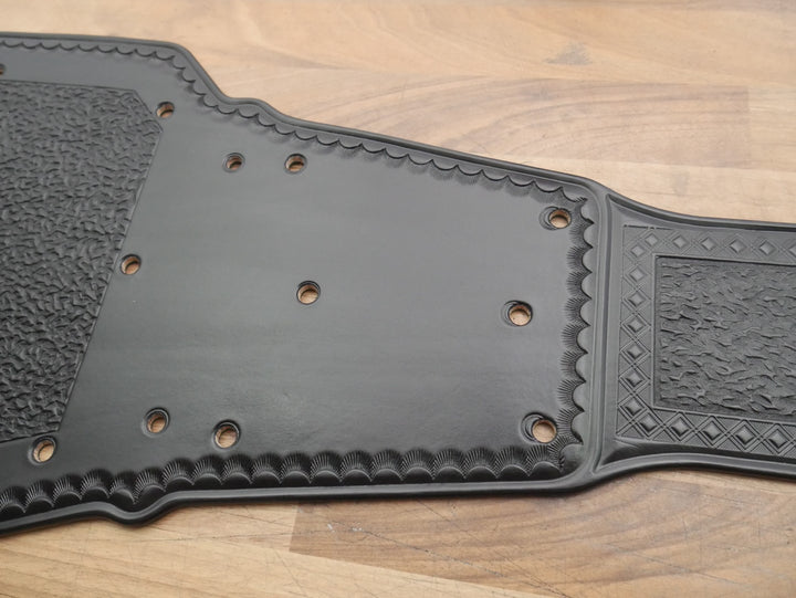 READY TO SHIP: 2013 Scratch Championship Replica Title Belt Real Leather Send Out Strap