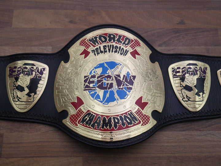 READY TO SHIP: Releathered ECW TV Championship Replica Title Belt