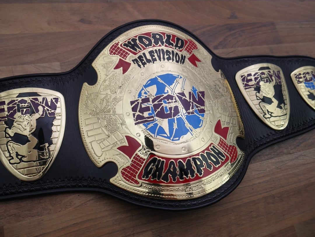 READY TO SHIP: Releathered ECW TV Championship Replica Title Belt