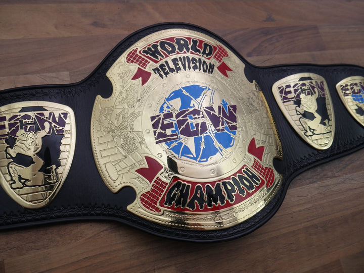 READY TO SHIP: Releathered ECW TV Championship Replica Title Belt