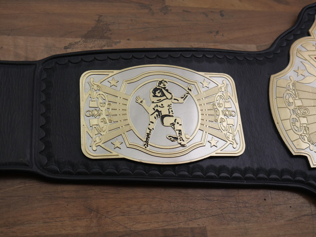 READY TO SHIP: Releathered Premier NWA TNA X Division Championship Replica Title Belt