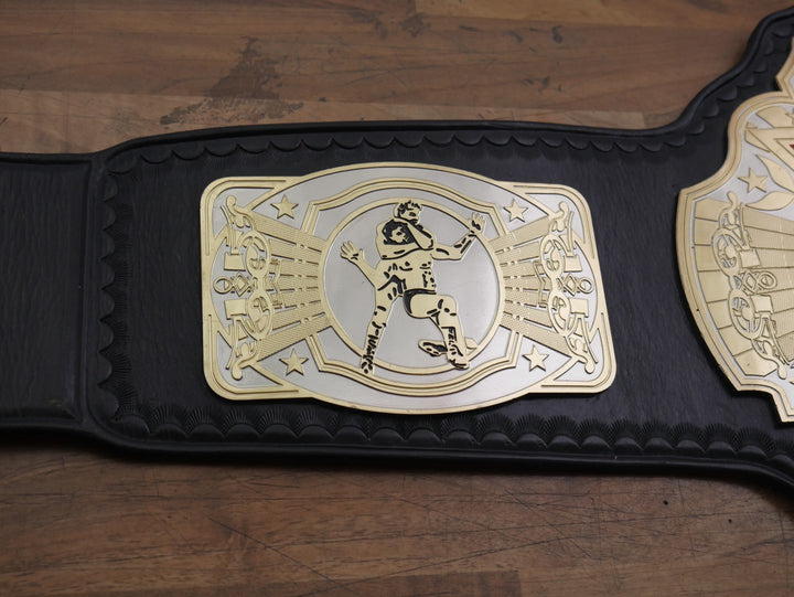 READY TO SHIP: Releathered Premier NWA TNA X Division Championship Replica Title Belt