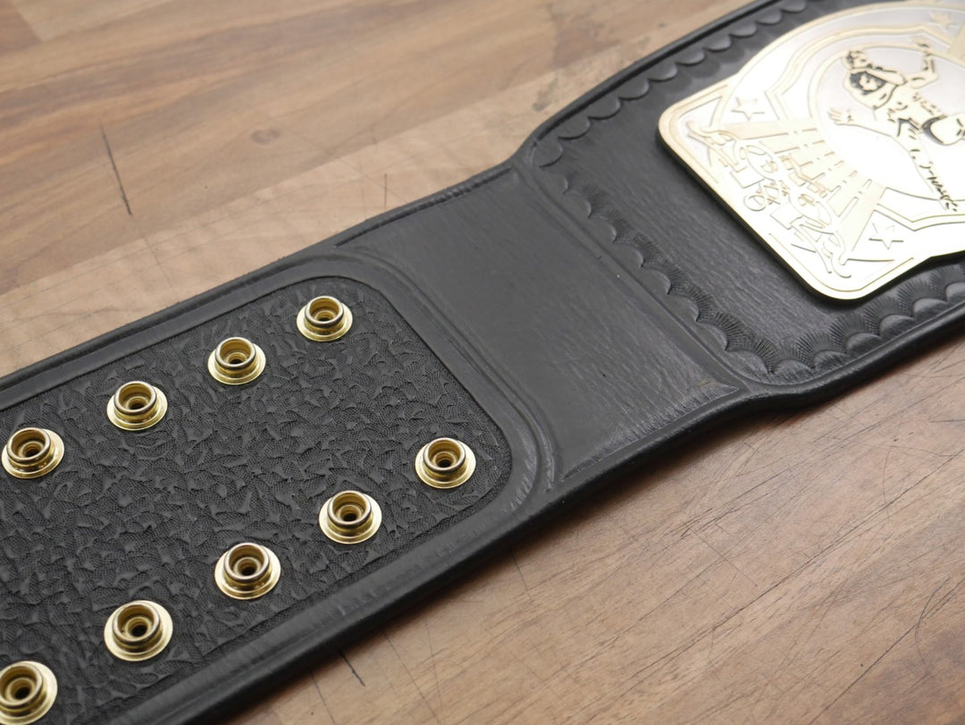 READY TO SHIP: Releathered Premier NWA TNA X Division Championship Replica Title Belt
