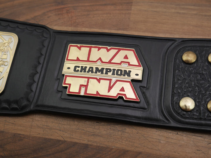 READY TO SHIP: Releathered Premier NWA TNA X Division Championship Replica Title Belt