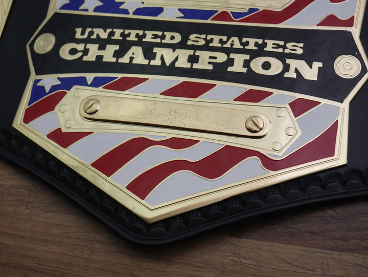 READY TO SHIP: Releathered Figs Inc. United States Championship Replica Title Belt