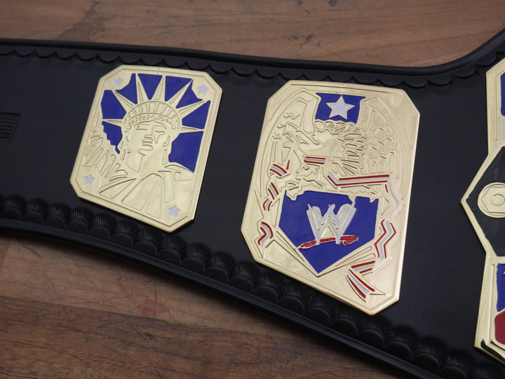 READY TO SHIP: Releathered Figs Inc. United States Championship Replica Title Belt