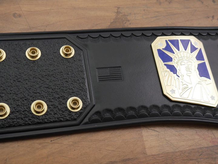READY TO SHIP: Releathered Figs Inc. United States Championship Replica Title Belt