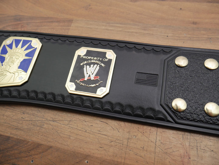 READY TO SHIP: Releathered Figs Inc. United States Championship Replica Title Belt