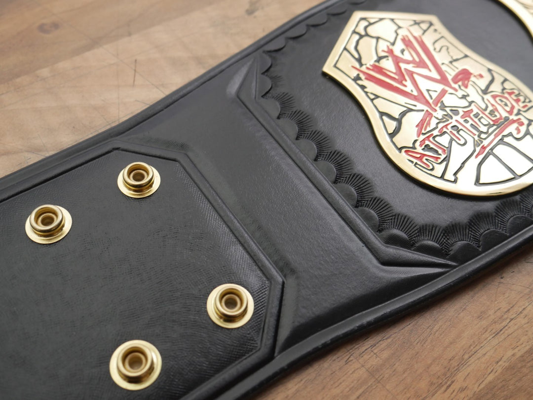 READY TO SHIP: Releathered Figs Inc. Smoking Skull Championship Replica Title Belt