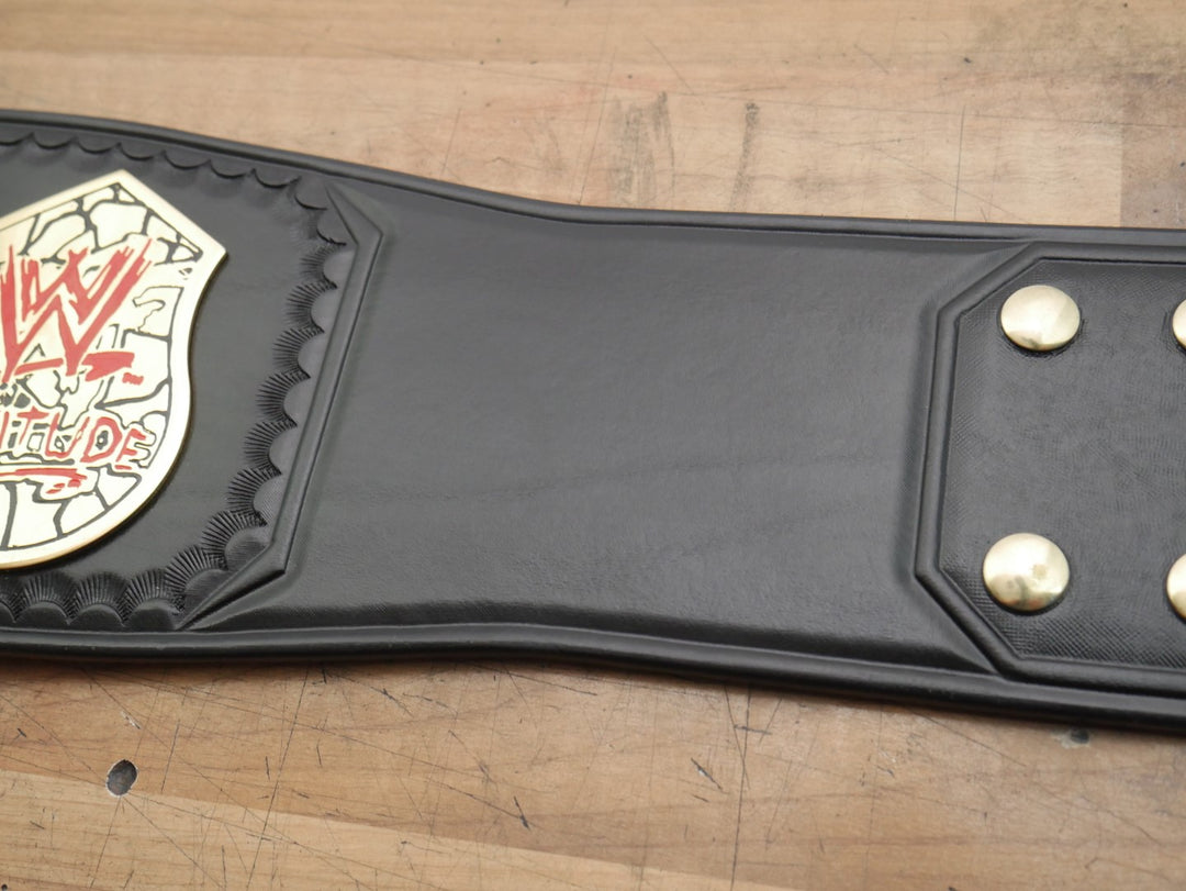 READY TO SHIP: Releathered Figs Inc. Smoking Skull Championship Replica Title Belt