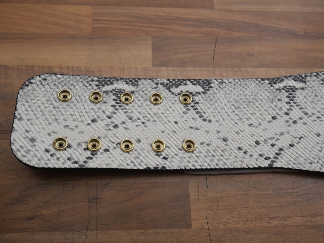 READY TO SHIP: Releathered Figs Inc. Smoking Skull Championship Replica Title Belt