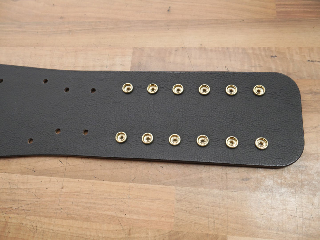 READY TO SHIP: REVERSE Big Eagle Attitude Era Championship V2 Replica Title Belt Real Leather Send Out Strap