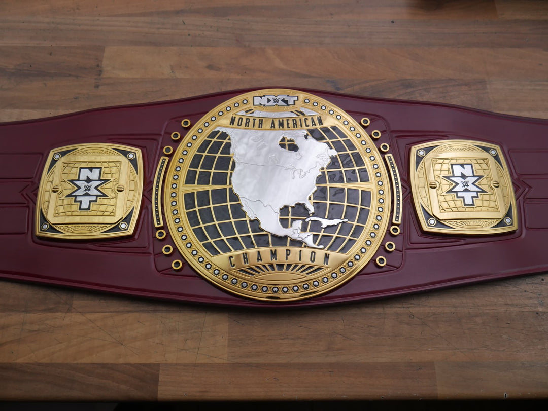 READY TO SHIP: Releathered NXT North American Championship Replica Title Belt