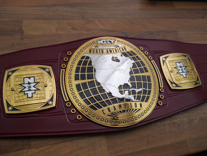 READY TO SHIP: Releathered NXT North American Championship Replica Title Belt