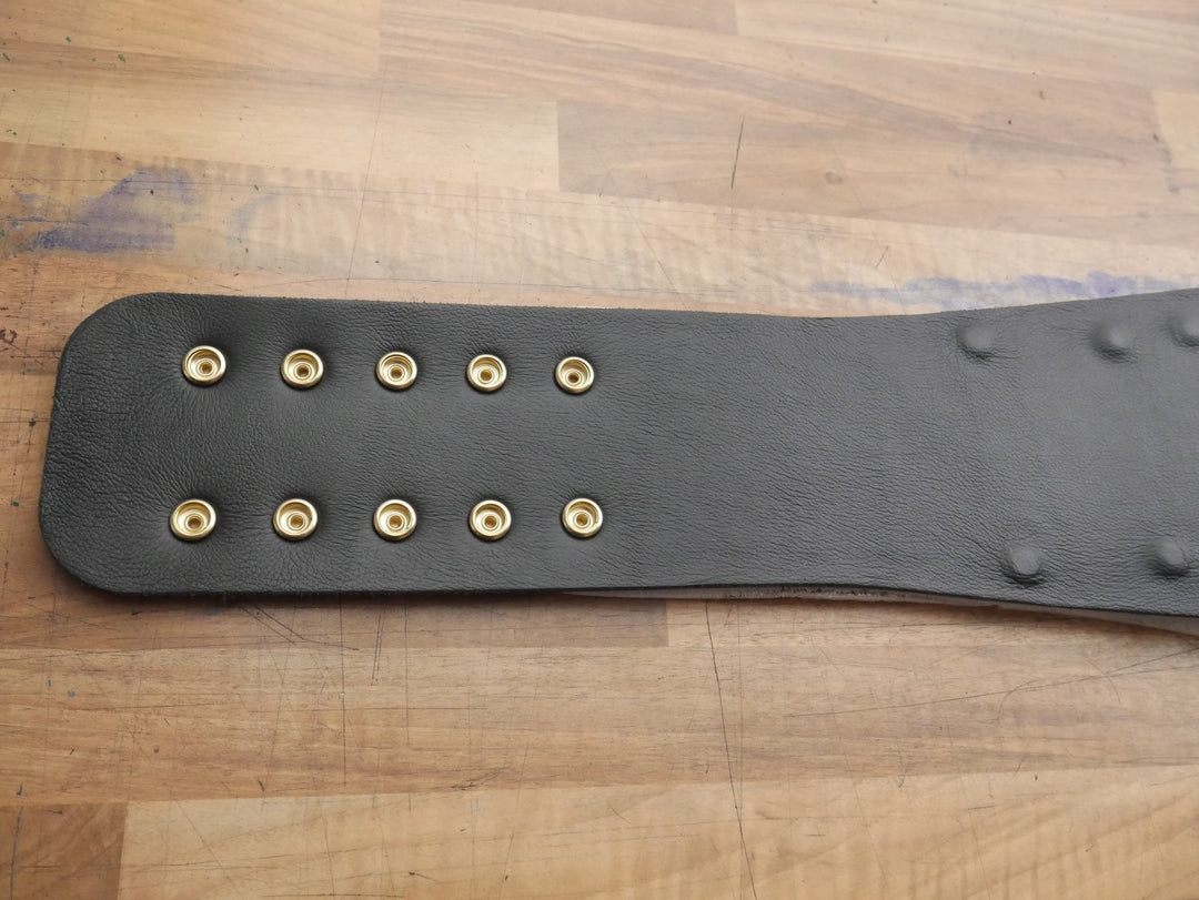 READY TO SHIP: Releathered &amp; Restoned Attitude Era Intercontinental Championship Replica Title Belt