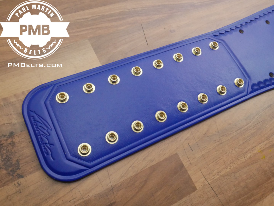 Blue Big Eagle Adult Sized Replica Belt Real Leather Send Out Strap