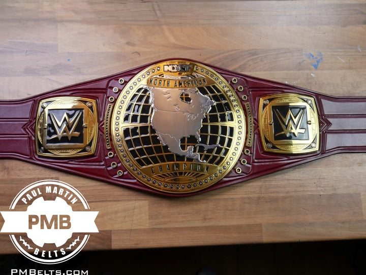 North American Tight Cut Adult Sized Replica Belt Real Leather Send Out Strap