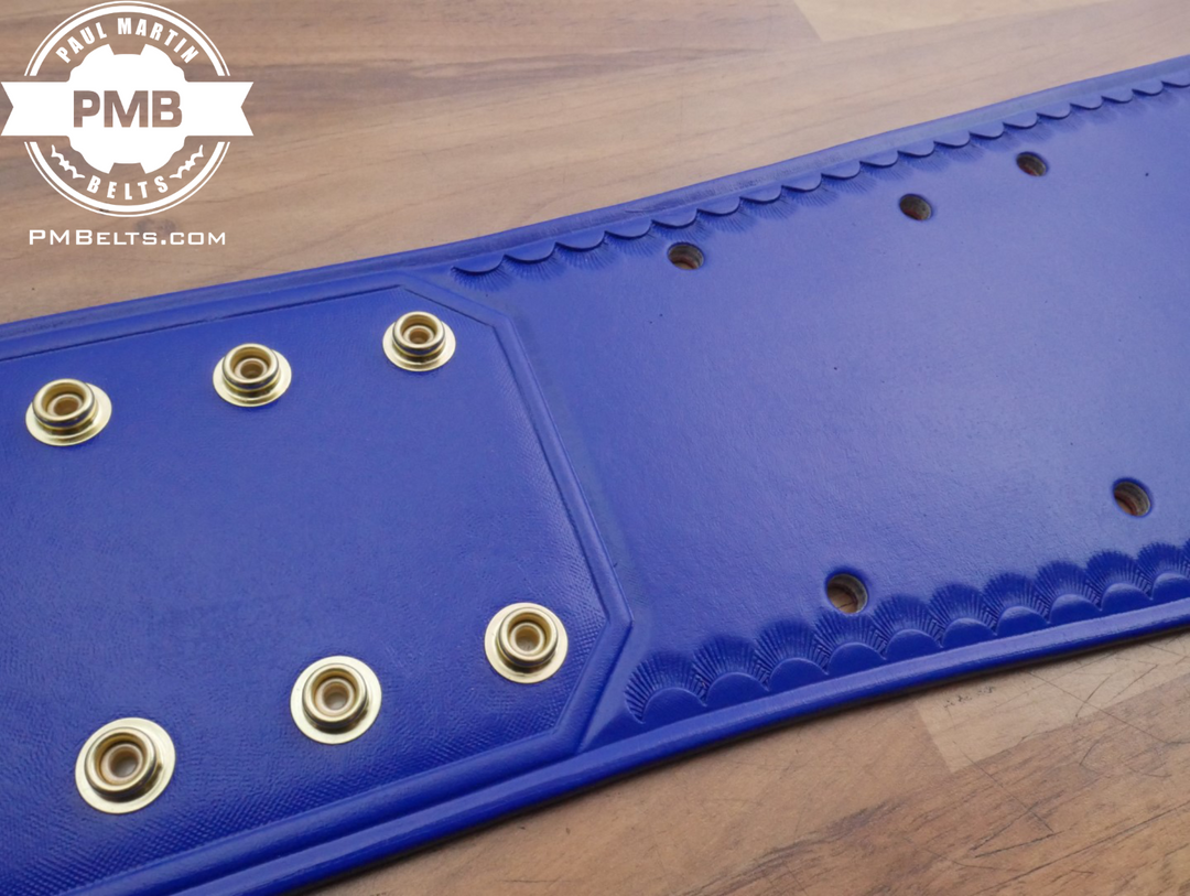 Blue Big Eagle Adult Sized Replica Belt Real Leather Send Out Strap