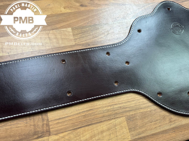 'Shoprine' Big Gold Adult Sized Replica Belt Real Leather Send Out Strap