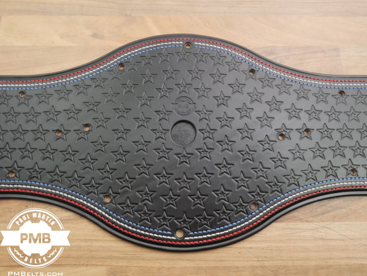 United States Spinner Championship Adult Sized Replica Belt Real Leather Send Out Strap