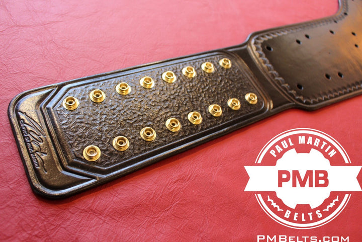 V1 Winged Eagle Championship Adult Sized Replica Belt Real Leather Send Out Strap